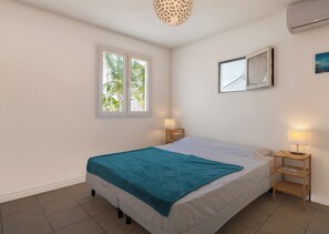 2 habitaciones, cuna de viaje, wifi y ropa de cama 