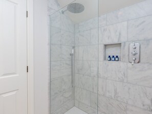 Hair dryer, towels