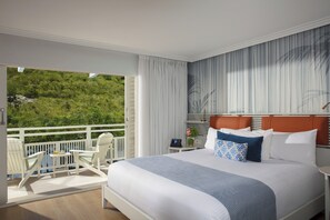 Premium bedding, minibar, laptop workspace, iron/ironing board