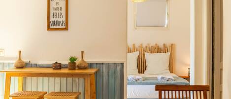 2 多间卧室、熨斗/熨衣板、免费 WiFi