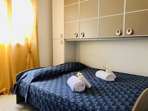 2 slaapkamers, beddengoed