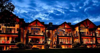 2-bedroom suite with view of Sommets St-Sauveur