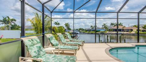 Außenpool, beheizter Pool