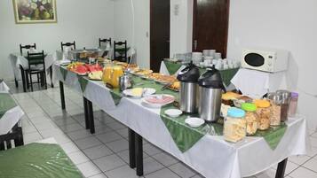 Opções para refeição