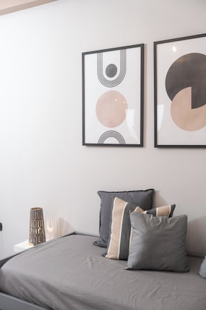 2 bedrooms, iron/ironing board, travel crib, WiFi