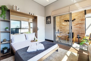 Apartamento | Cortinas opacas y wifi gratis