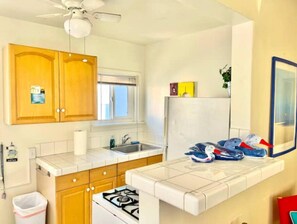 Microwave, oven, stovetop