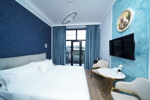 Chambre Double Standard, balcon, vue ville | Chambres insonorisées, Wi-Fi gratuit, draps fournis