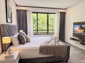 Wifi gratis y ropa de cama