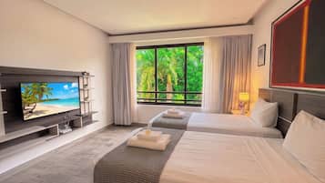 Wifi gratis y ropa de cama