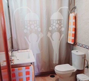 Towels, soap, toilet paper