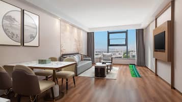 Suite ejecutiva, 1 cama King size, para no fumadores, vista al lago (Smart)