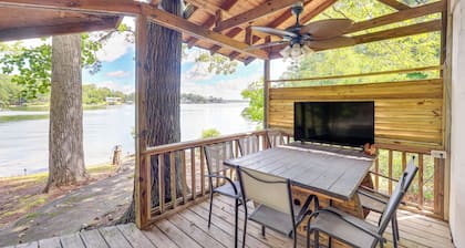Dock + Stunning Views: Forested Lake Martin Cabin!