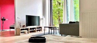 Bright ModernLoft in Central Brussels for 4