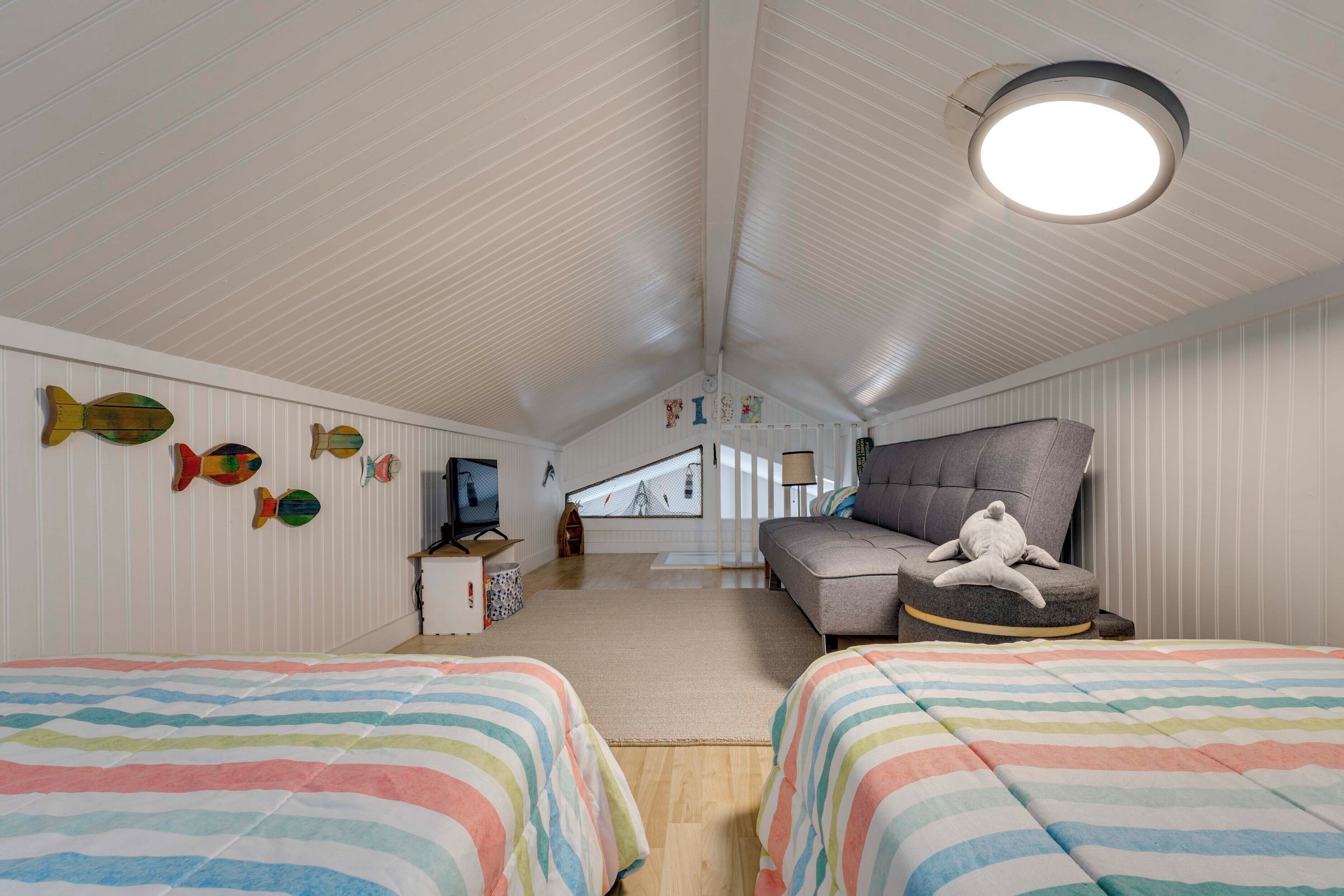 2 chambres, bureau, Wi-Fi, draps fournis