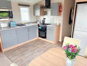 Microwave, oven, stovetop