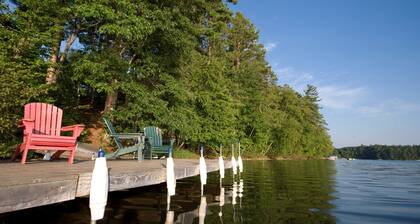 BrightWater Lake Front Cabin