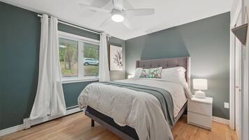 4 slaapkamers, een bureau, wifi