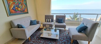 Beachfront apartment just minutes from Salinas – the perfect getaway by the sea.