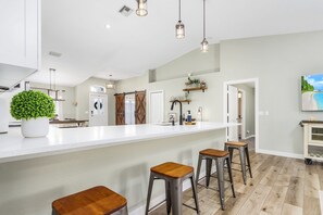 Microwave, oven, dishwasher