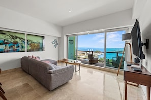 TV connectée de 65 pouces avec chaînes par câble, espaces bureaux