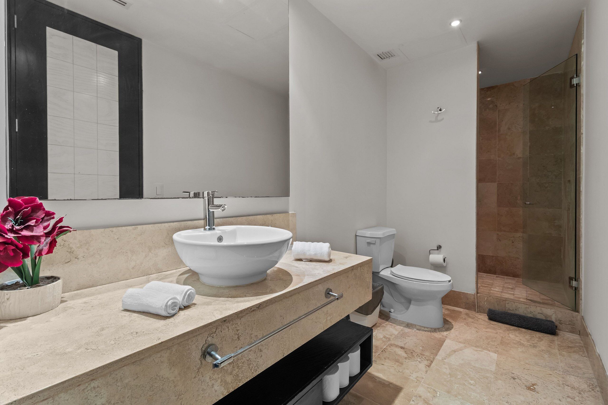 Vòi sen/bồn tắm kết hợp, đồ dùng nhà tắm miễn phí, máy sấy tóc 