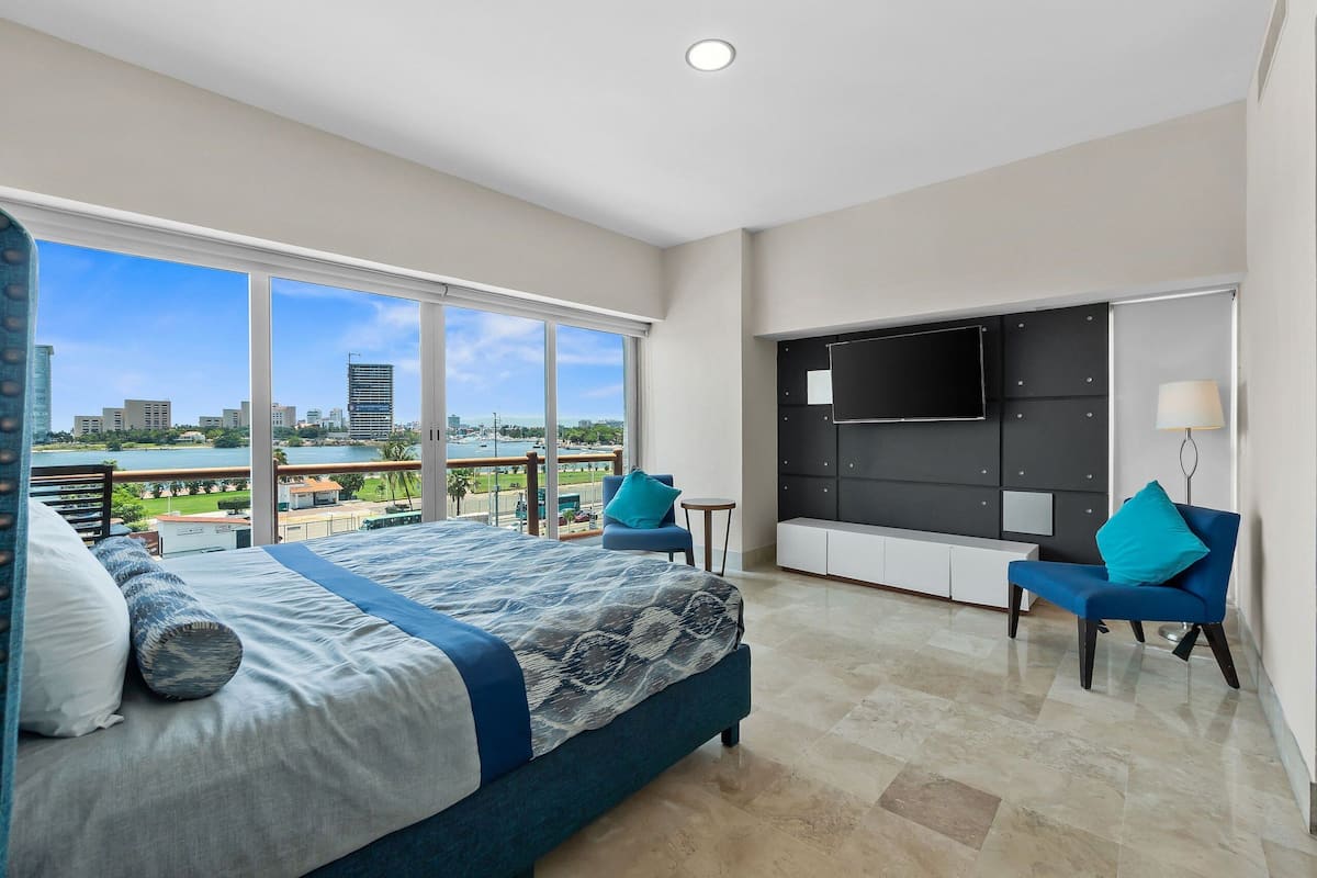 Lakens van Egyptisch katoen, luxe beddengoed, pillowtop-bedden