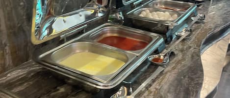 Free daily full breakfast