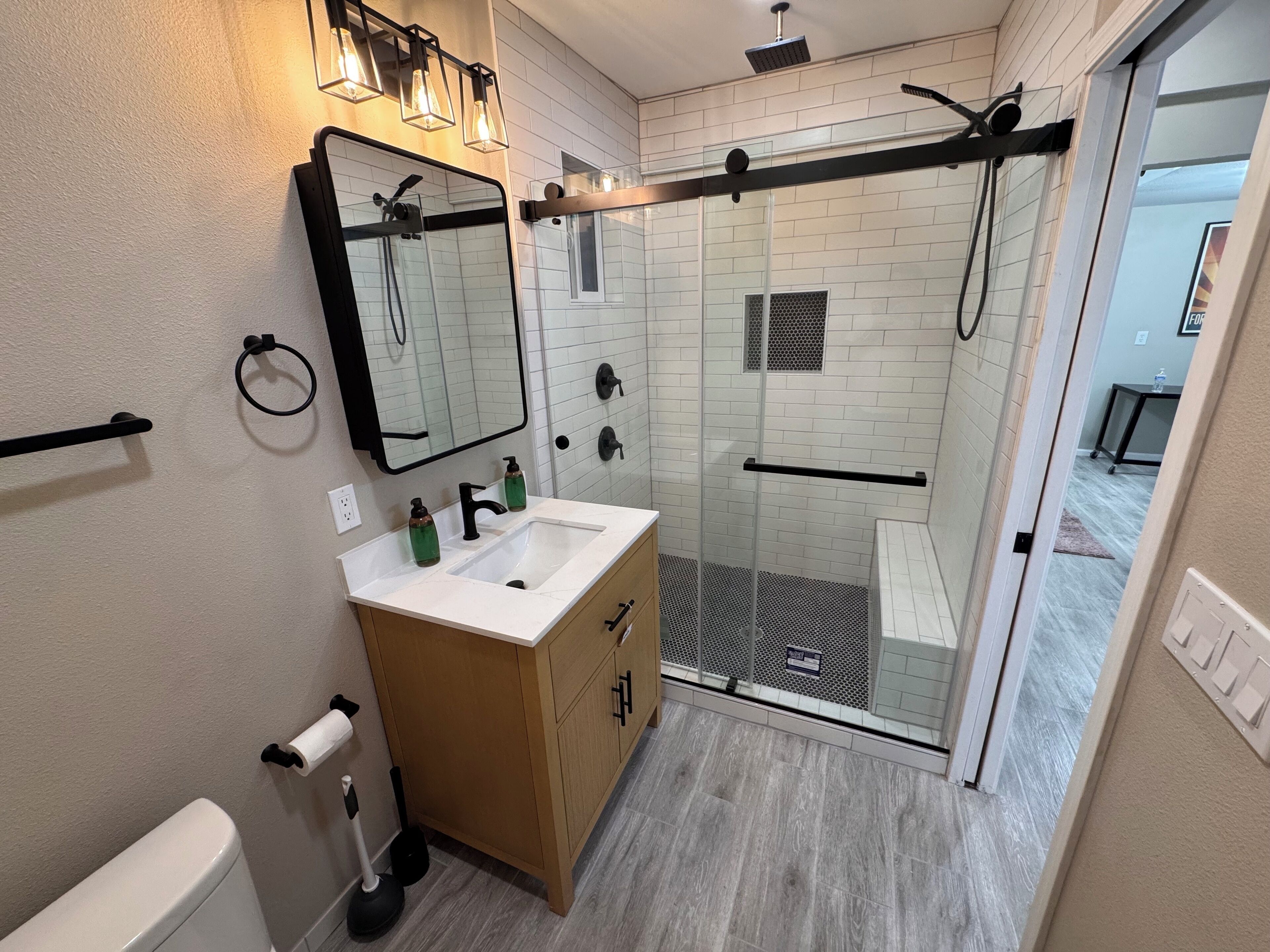 Shower, bidet