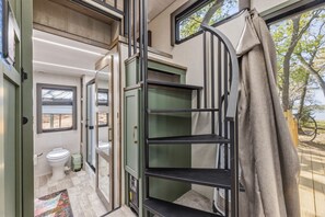 Interior - Travel Trailer at the Water w Easy Access, Hot Tub, Grill, 2-Tier Deck (Corsicana)