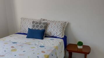 2 quartos, Wi-Fi de cortesia, roupa de cama