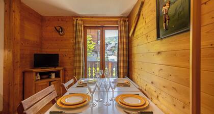 Jardin d'hiver A #1Bis - 5 guests - Ski in - Ski out