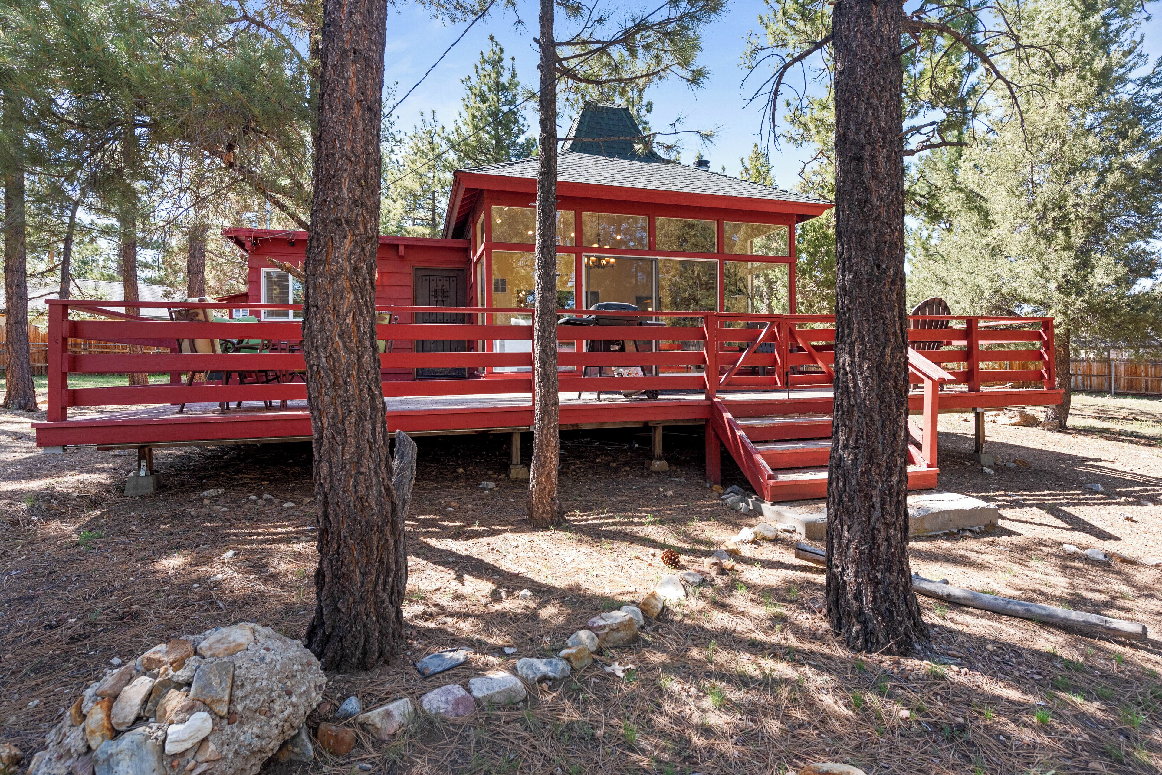 Façade de l’hébergement