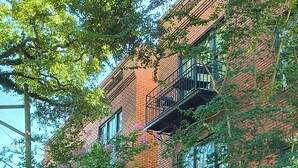 Exterior - Charming Urban Oasis with Balcony in Savannah! (Savannah)