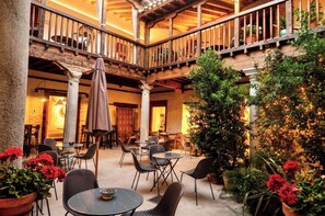 Terrace/patio - Hotel Casón del Conde (Orgaz)