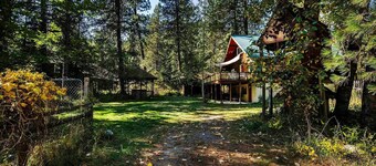 Chalet at the base of Schweitzer Mountain