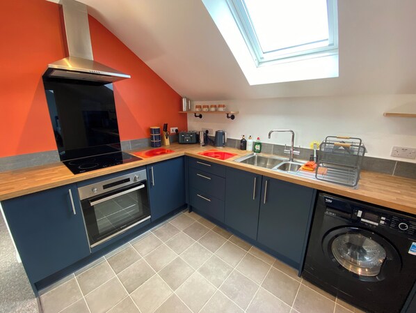 Microwave, oven, stovetop