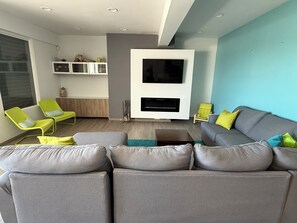 Älytelevisio, takka