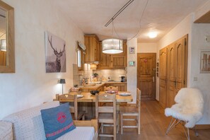 Dining - Studio Montée du Calvaire - Welkeys (Megève)