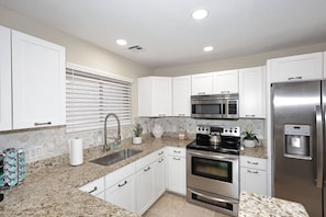 Microwave, coffee/tea maker