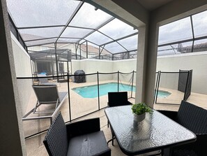 Piscine chauffée