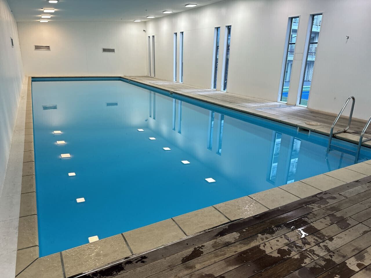 Piscine couverte, piscine chauffée