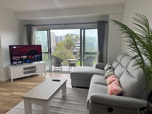 Smart TV, books - Penthouse Perfection 3 bd, 2 bth-free carpark and pool (Auckland)