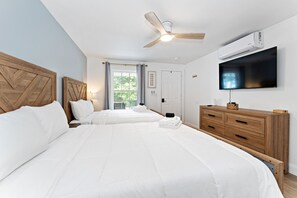 1 bedroom, iron/ironing board, travel crib, free WiFi