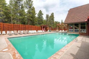 Pool - Cozy 2BR townhome with great views in Breckenridge, Cedars 3! (Breckenridge)