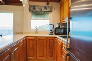 Microwave, oven, stovetop