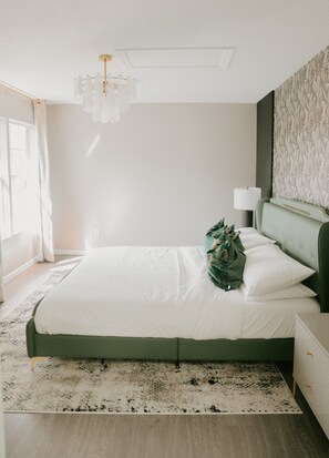 2 chambres, fer et planche à repasser, Wi-Fi, draps fournis