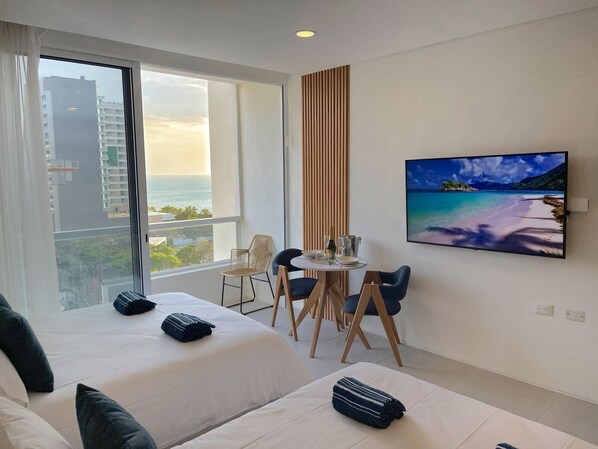 1 Schlafzimmer, Bügeleisen/Bügelbrett, kostenloses WLAN, Bettwäsche