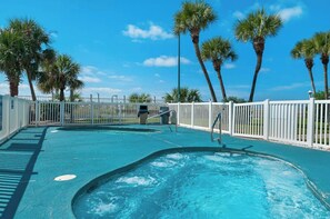 Beheizter Pool