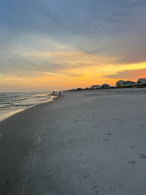 Ligstoelen, strandlakens